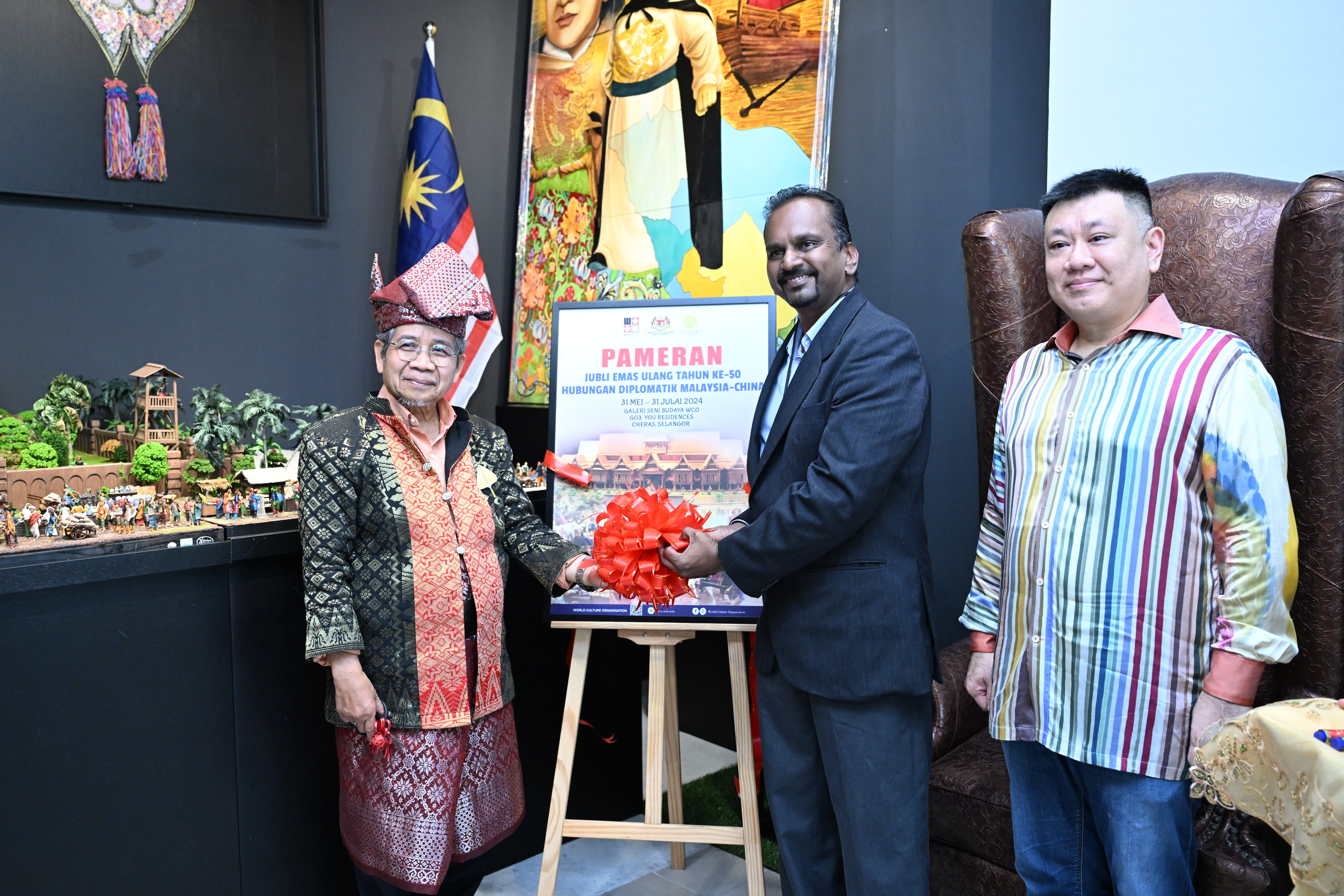 Exhibition “Diorama Jubli Emas Ulang Tahun Ke-50 Hubungan Diplomatik Malaysia-China”